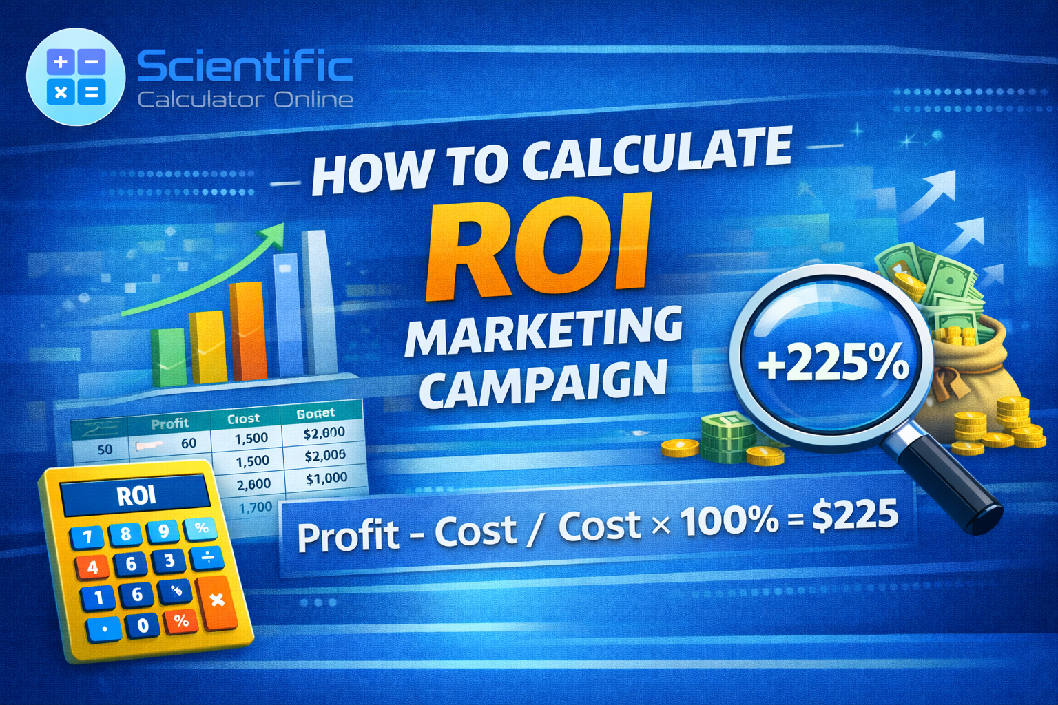 how to calculate roi marketing campaign