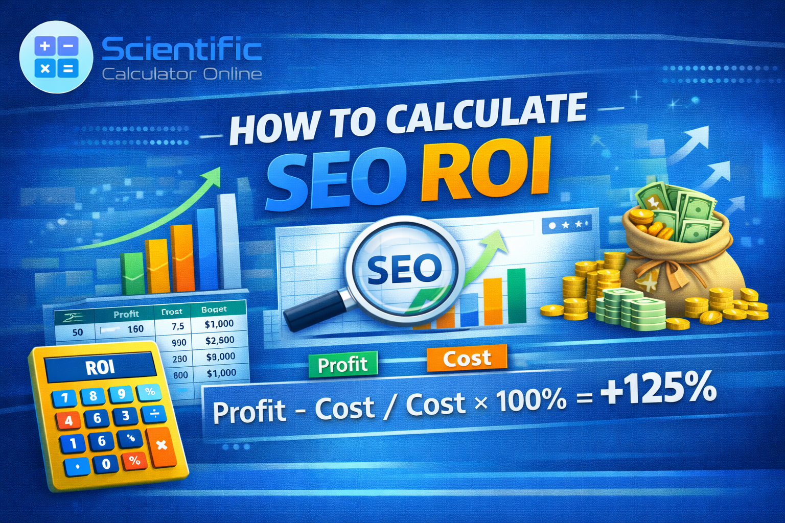 how to calculate seo roi