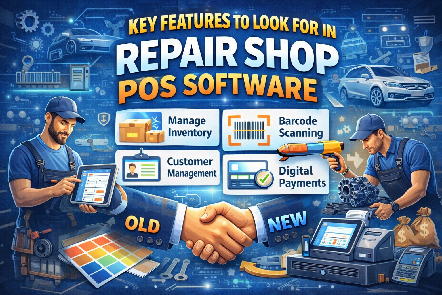 Key Features to Look for in Repair Shop POS Software